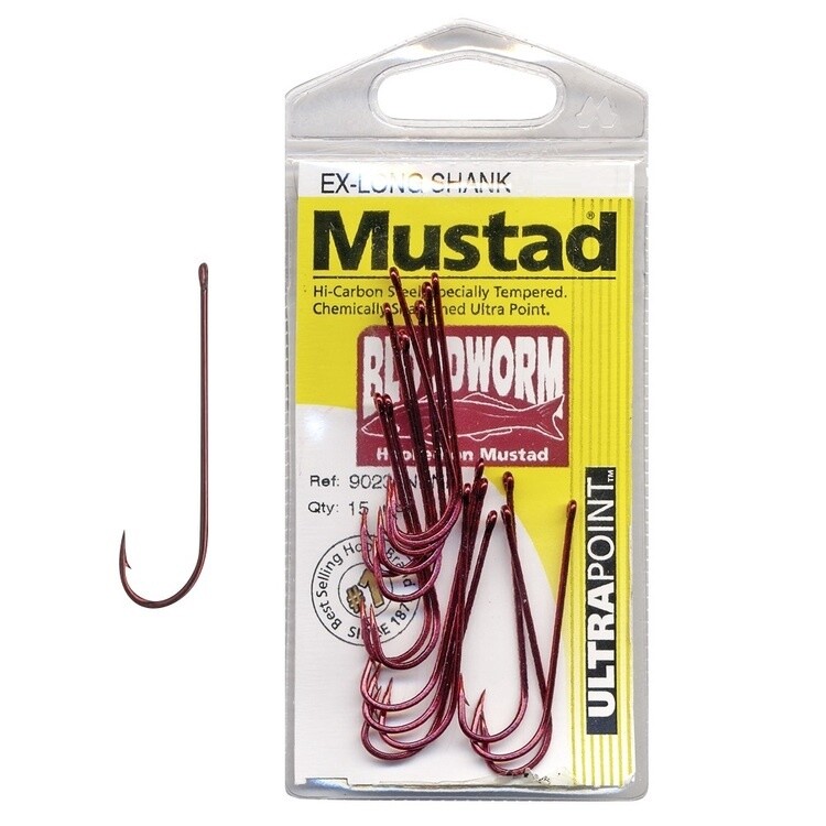 EX-Long  Bloodworm Hooks