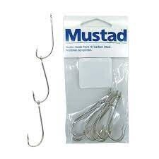 Mustad Ganged Hooks 3 x 3/0 3set