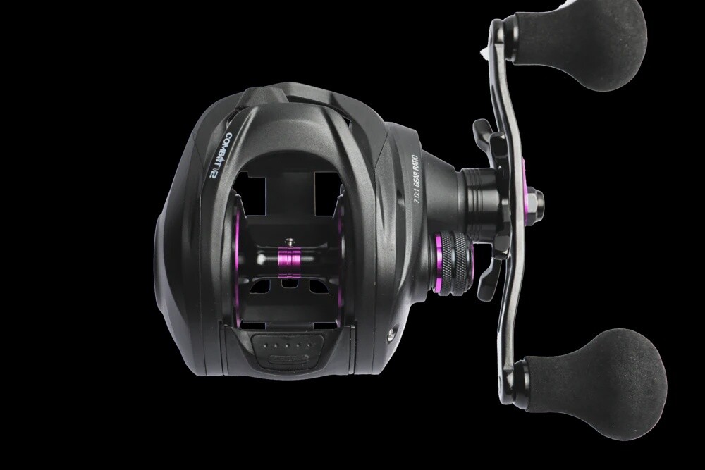 ATC Combat Plus 200 Low Profile Baitcaster Fishing Reel - 11 Bearing Baitcaster