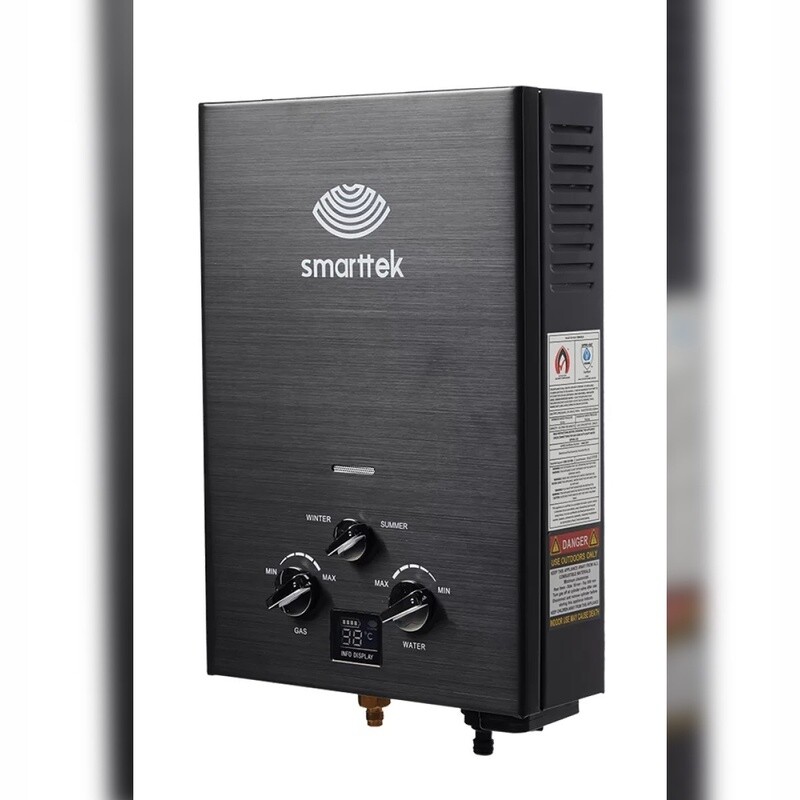 SMARTTEK BLACK HOT WATER 4.3LPM