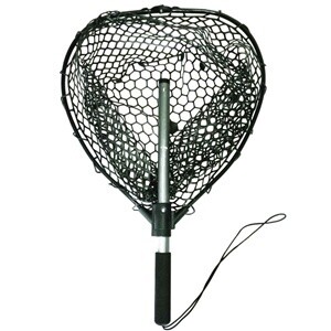 Seahorse Rubber Folding Landing Net Small