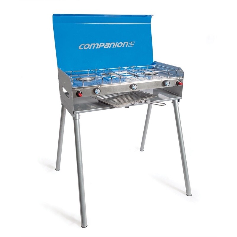Regulated RV Stove and Grill