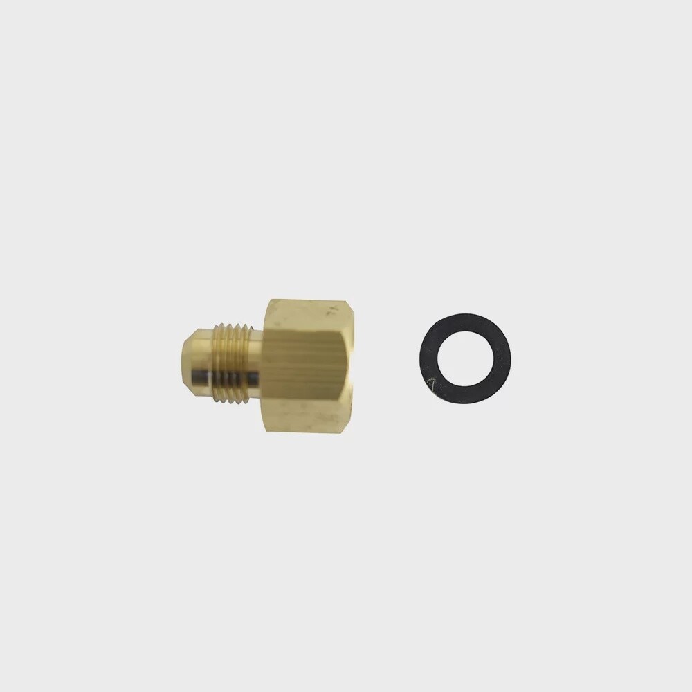 Smarttek Brass Connector and Rubber Grommet (A4)
