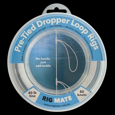 Rig Mate 40 lb - pre-tied dropper loop rigs