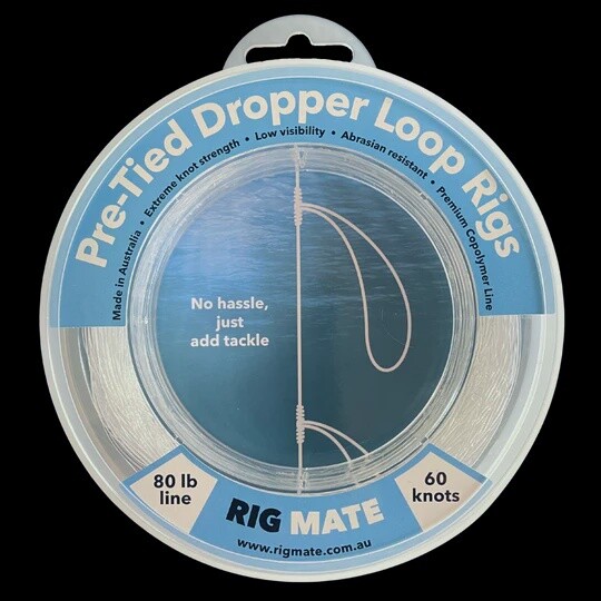 Rig Mate 80 lb - Pre-tied dropper loop rigs