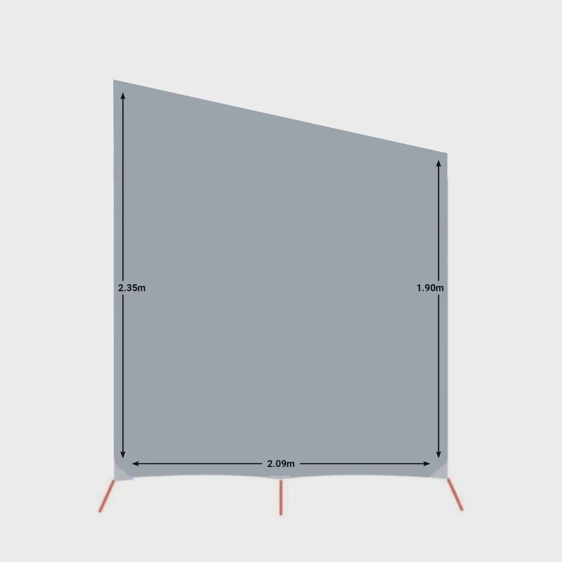 CARAVAN END WALL - FIAMMA