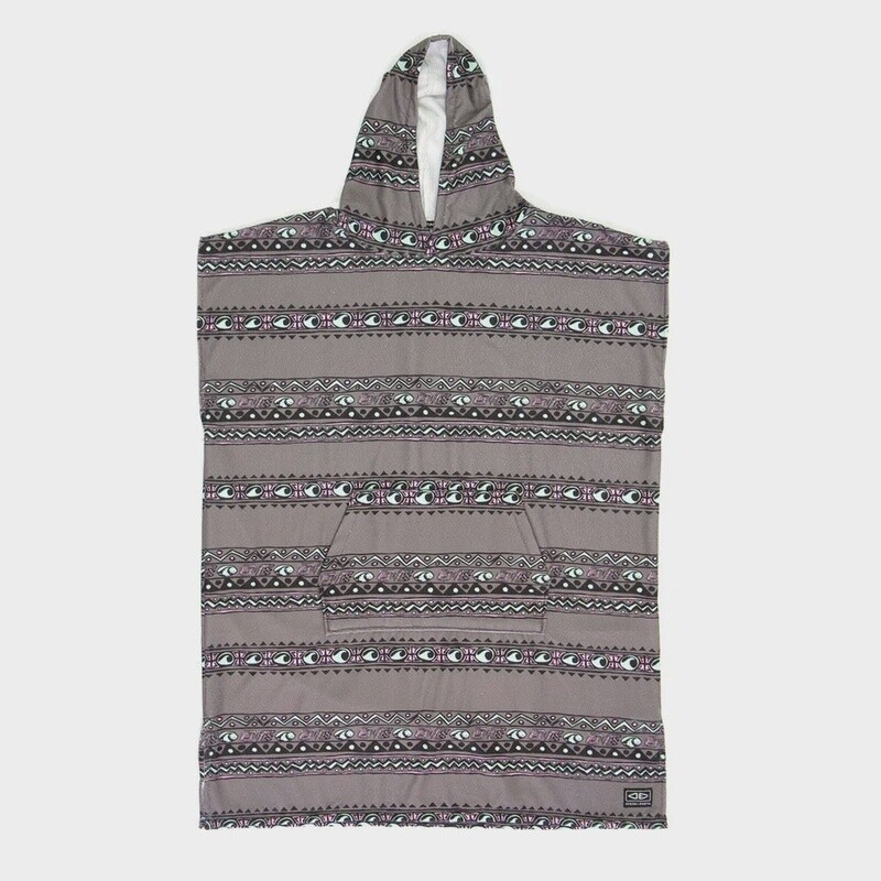 OCEAN+EARTH TODDLERS DIGITAL HOODED PONCHO