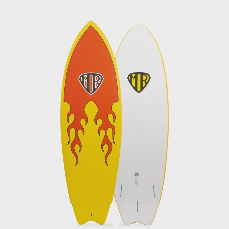 OCEAN+EARTH MR EPOXY TWIN FIN SOFTBOARD 6&#39;0&quot; (INSTORE ONLY)