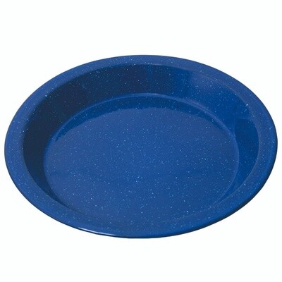 ENAMEL FLAT PLATE 27CM NAVY