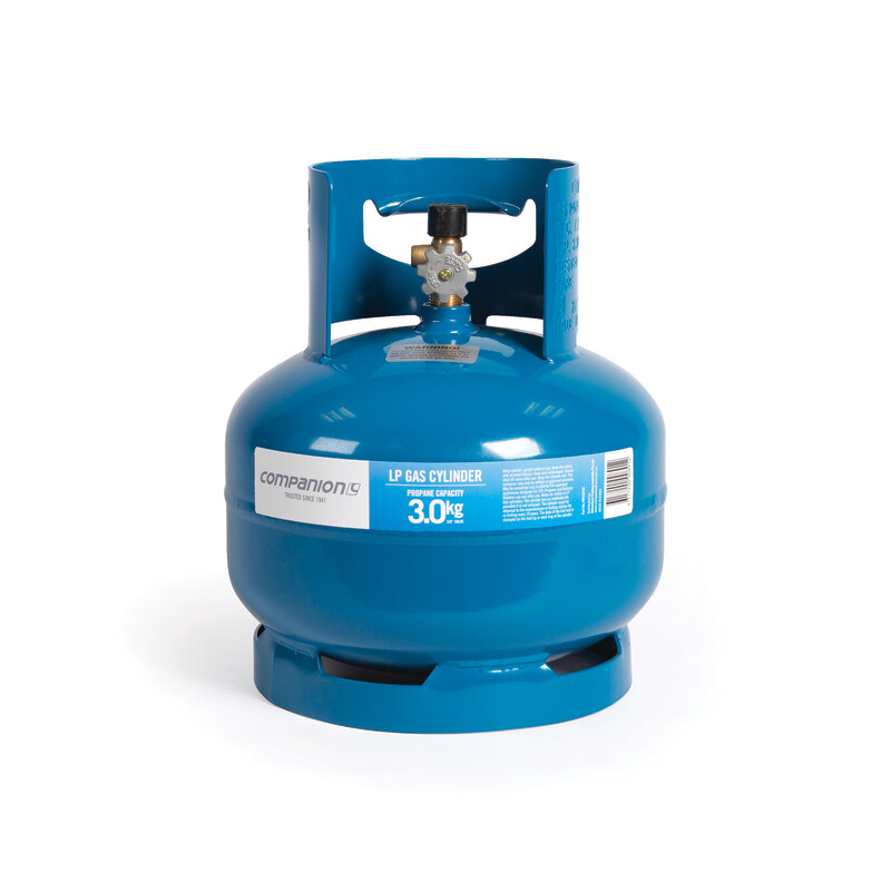 GAS CYLINDER 3.0KG 3/8 LH (INSTORE ONLY)