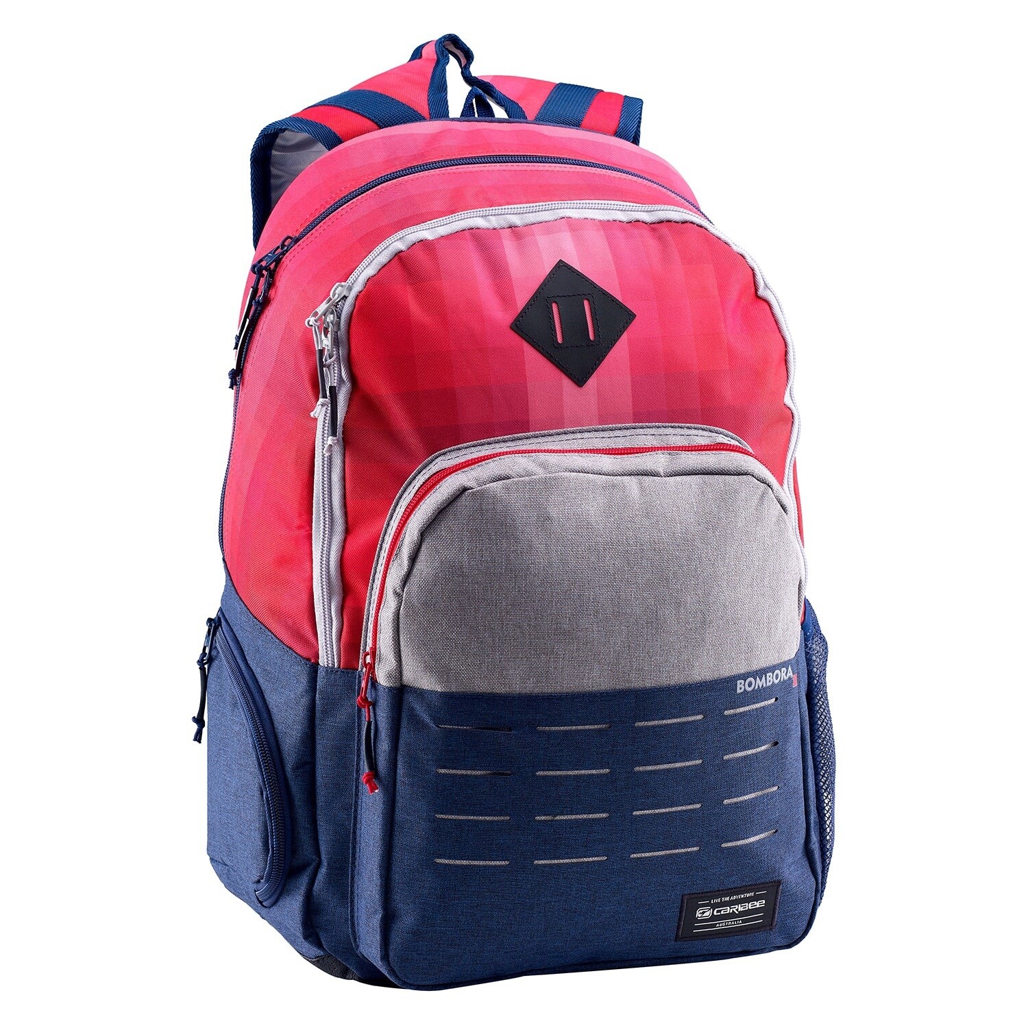 CARIBEE BOMBORA 32L V2 WET/DRY BACKPACK, Colour: RED/NAVY