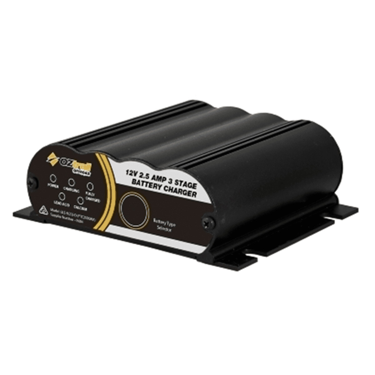 12v 2.5 AMP 3 STAGE BATTERY CHARGER (WAS $69.90 NOW $39.90)