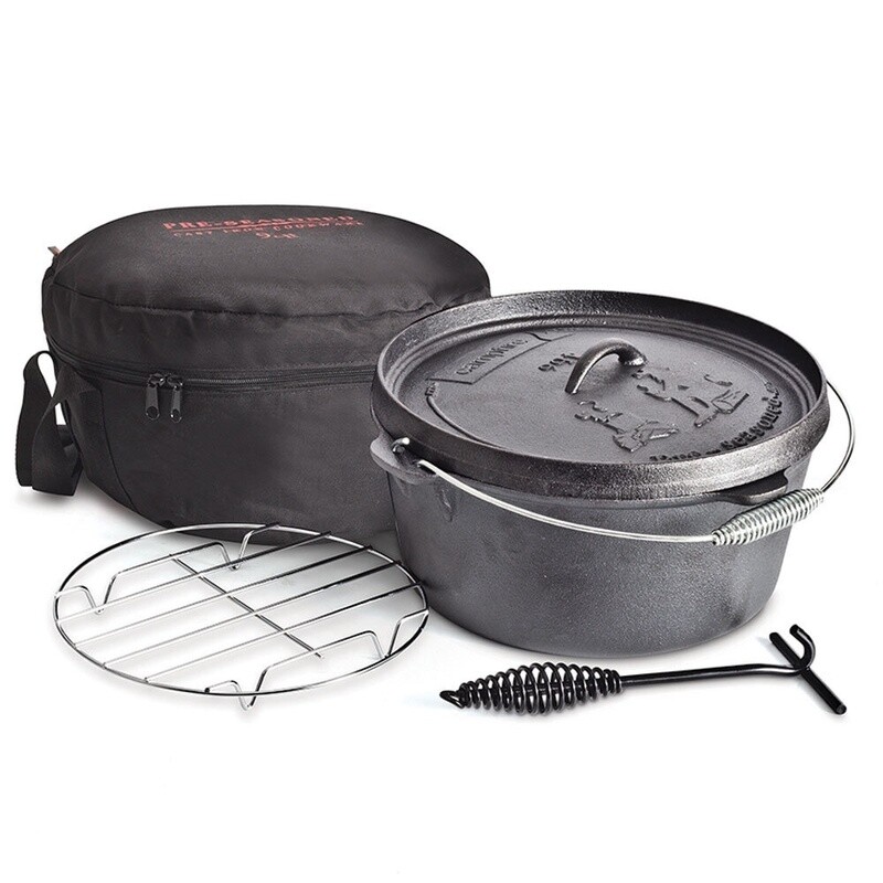 9 Quart Camp Oven Pack