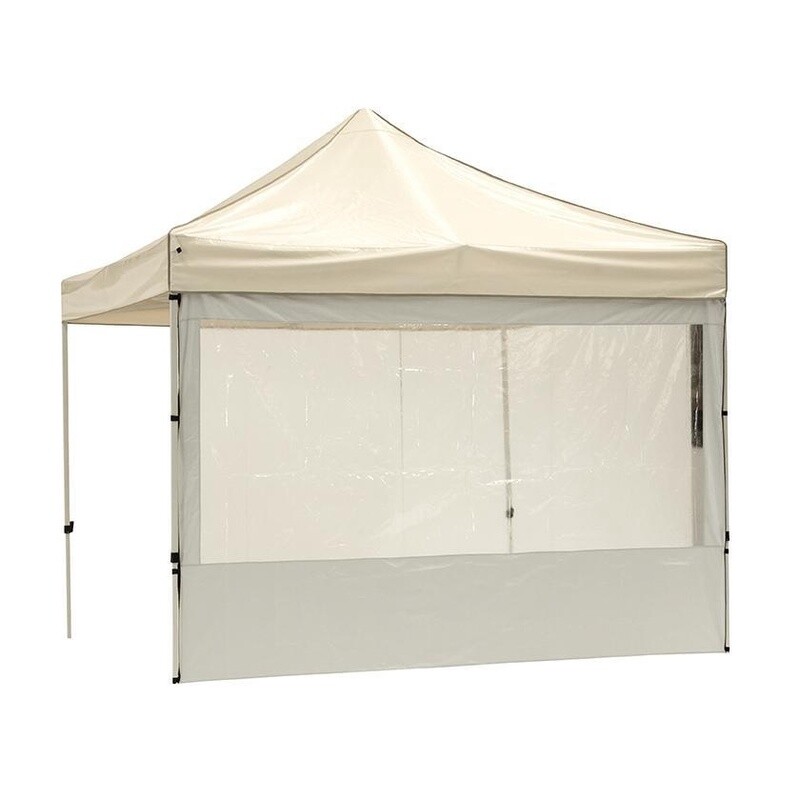 HD Gazebo Solid Wall 3.0 (with PVC Window) - White