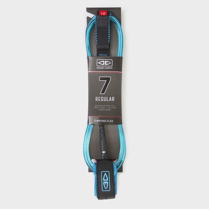 Board Leash Diamond Flex Regular 8FT