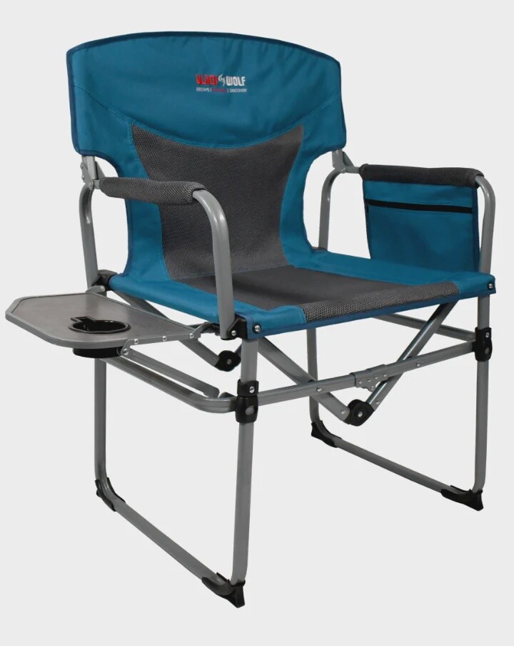 Black Wolf Compact Directors Chair