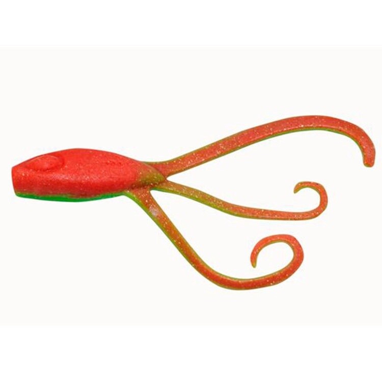 Berkley Gulp  Squid Vicious 6 Inch Lure, Colour: Nuclear Chicken