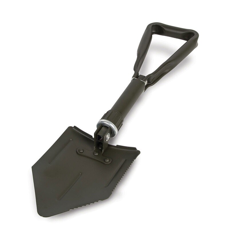 FOLDING TRI-FOLD SHOVEL