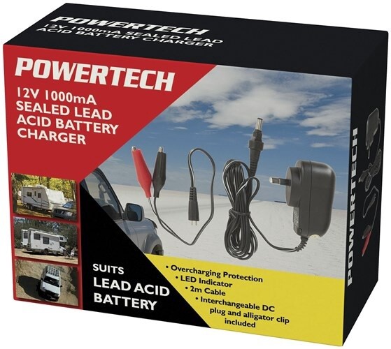 12V 1A SLA Battery Charger