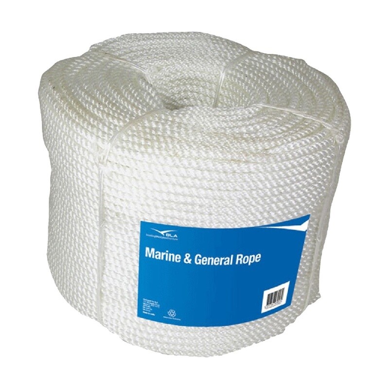 BLA Silver Rope 4MM Sold Per Metre (Instore Only)