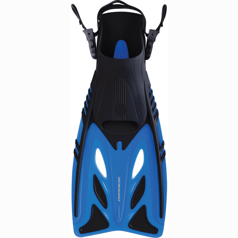 CRYSTAL Junior Fins Blue adjustable