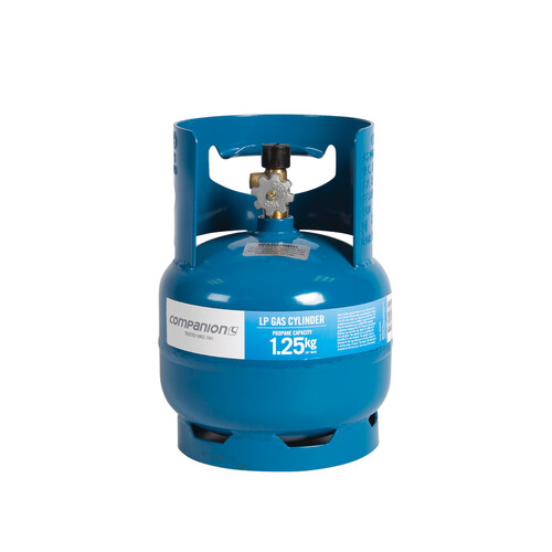 GAS CYLINDER 1.25KG 3/8 LH THREAD (INSTORE ONLY)