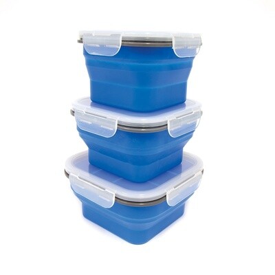 POPUP COLLAPSIBLE CONTAINERS 3PK