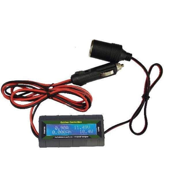 12V POWER USE METER