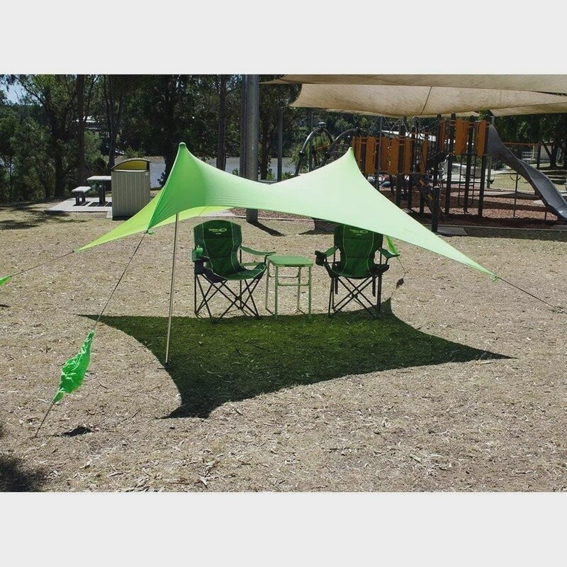 FIESTA SUN SHELTER LARGE. GREEN