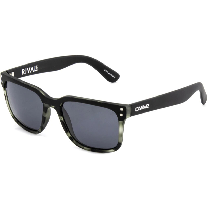 Carve Rivals Polarized Smoke Tort Frame Sunglasses