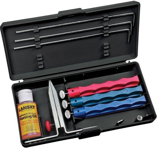 Lansky LKC03 Standard 3-Stone Guided Sharpening System