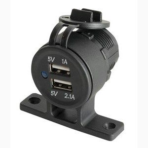 SOCKET DUAL USB 3.1 AMP