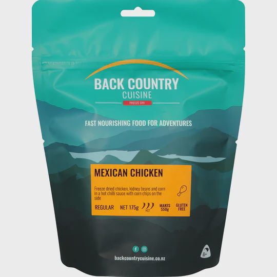 Back Country Cuisine  Freeze Dried Mexican Chicken