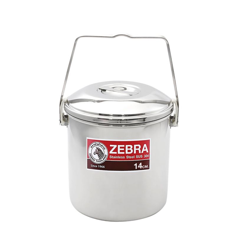 ZEBRA LOOP HANDLE POT