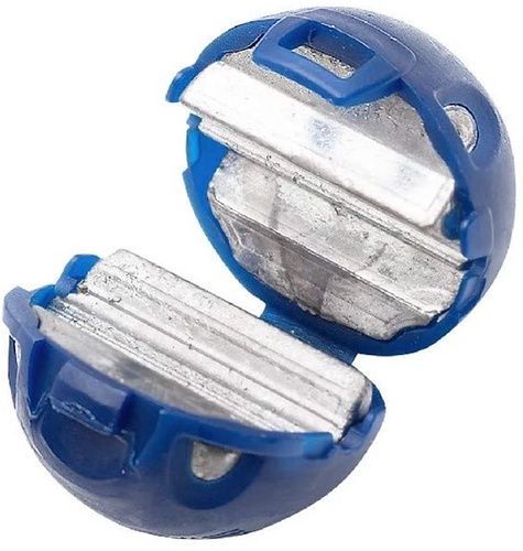 Quick Change Running Ball Sinkers, Size: #10 - 80gm, Colour: BLUE