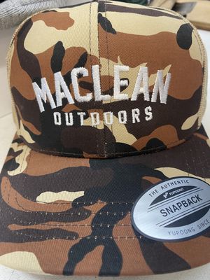 Maclean Outdoors Retro Camo Trucker Caps