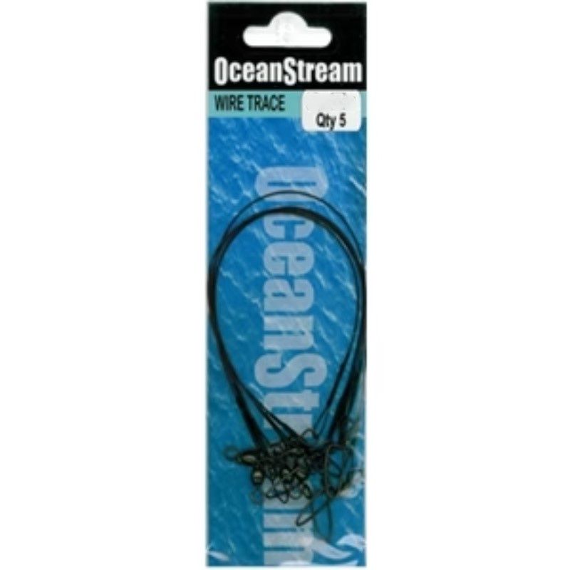 OCEAN STREAM WIRE TRACE, Size: 9&quot; 40lb