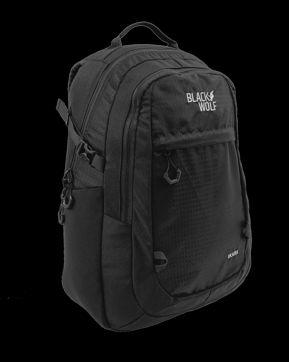 Black Wolf Ikara Day pack 25L, Colour: Jet Black