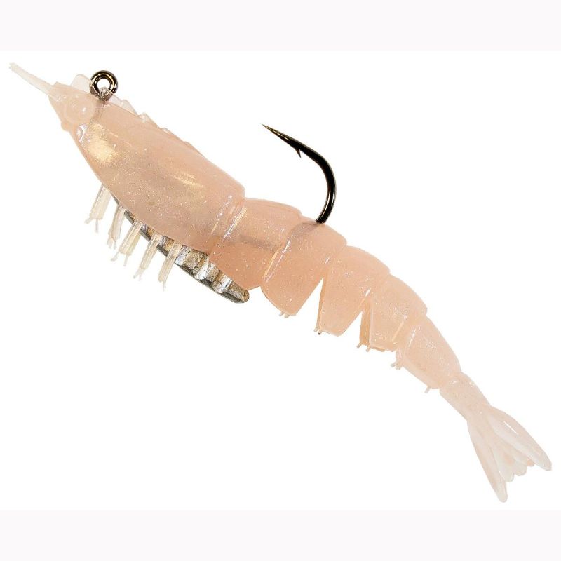 ZMan - Ez Shrimpz - Rigged, Size: 3.5&quot;, Colour: Natural