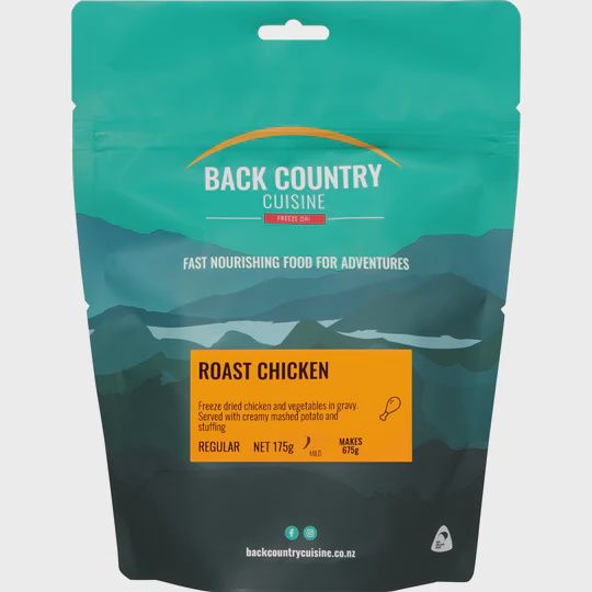 Back Country Cuisine  Freeze Dried Roast Chicken