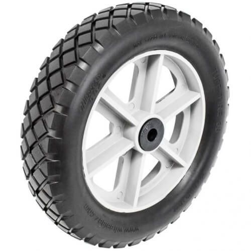 38 cm Polyurethane Foam “Tuff-Tyre” Wheel (25.4 mm plastic bushing)