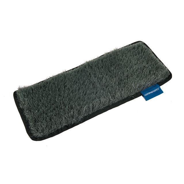 Dust off Mat. Pull out Step