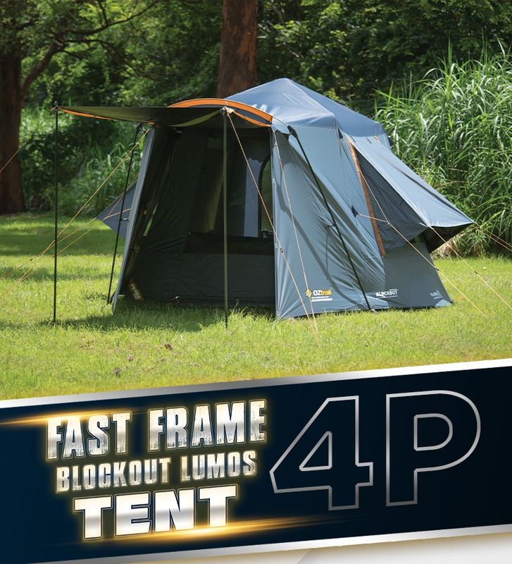 Fast Frame BlockOut Lumos 4P Tent (Instore Only)