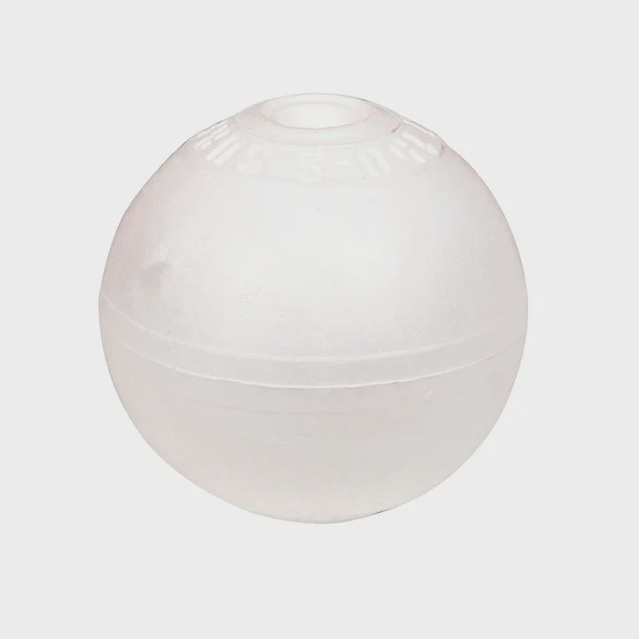 Net Factory Crab Pot Float - 10cm White Polystyrene
