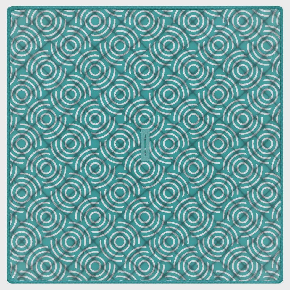 Beach Mat with Umbrella Hole
