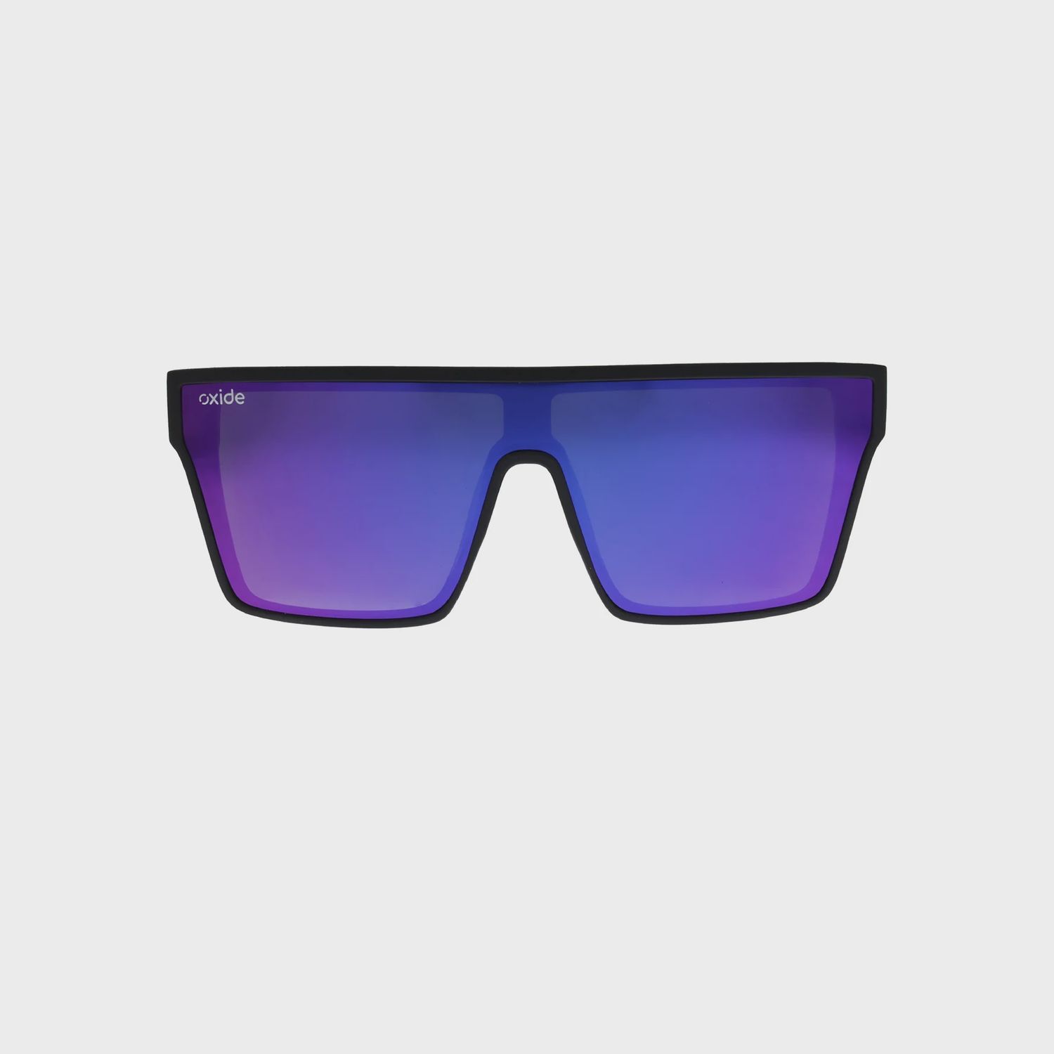Oxide Nova Matt Black Poly Purple Sunglasses