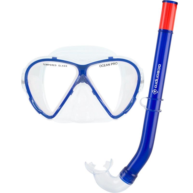 Starfish Mask Snorkel Set Jr, Colour: Blue