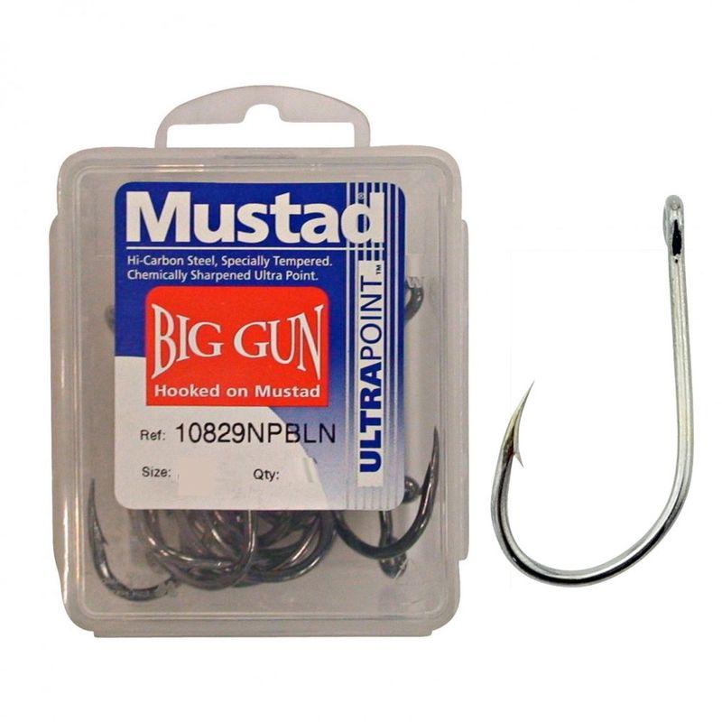 Mustad Big Gun Fishing Hooks 25pk