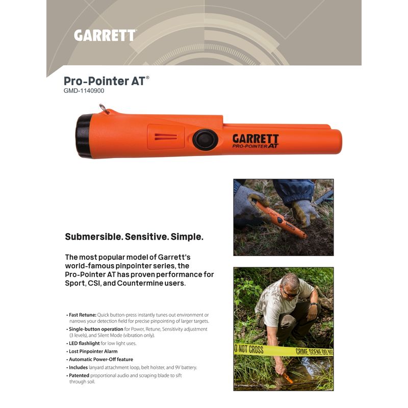Garrett Pro-Pointer AT Metal Detector