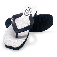 THONGS - ROCKO&#39;S DOUBLE PLUGGERS, Colour: WHITE, Size: SIZE3